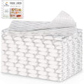 Cooyes Non Slip Refrigerator Liners, 2 in 1 Absorbent Fridge Liners and Fresh Mats Machine Washable, Refrigerator Shelf Mats for Glass Shelves Kitchen Cabinet Drawer by Cooyes