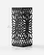 SONGMICS Umbrella Stand, Steel Square, Detachable Drip Tray, 4 Hooks - Image 6