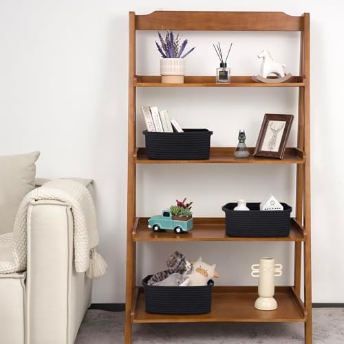 Goodpick 3-Pack Boo Storage Baskets for Closet Organizing, 11 x 7 x 4.5 in - Image 2