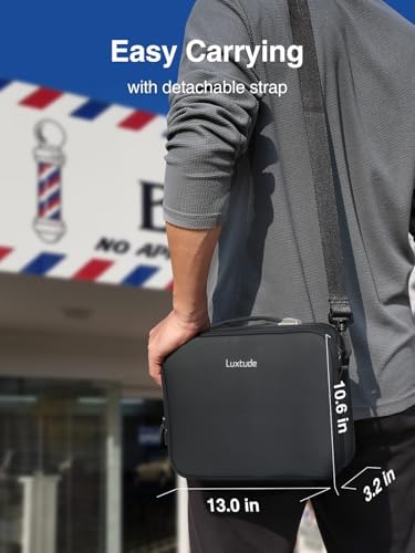 Luxtude Large Barber Case, Barber Bags for Clippers and Supplies, Travel Hair Clipper and Trimmer Case, Barbers Accessories for Wahl 5Star/Hatteker/Oneisal/Andis Grooming Kits - Image 6