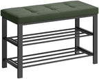 SONGMICS Shoe Bench, Storage Bench, Entryway Bench with Cushion by SONGMICSbySONGMICSHOME