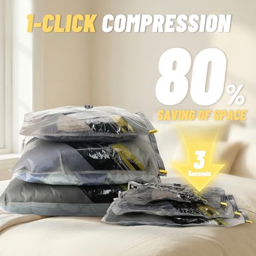 Cordless Vacuum Bags for travel - 20 Pack Rechargeable Wireless Vacuum Seal Bags for Clothing Travel, Space Saver vacuum storage bags with pump for Clothes, Blankets & Luggage Organization - Image 4