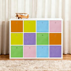 Garvee 12 Pack Storage Cubes, 10.2" Foldable Organizer for Cube Shelves - Image 2