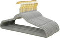 ManGotree Velvet Coat Hangers with 360° Swivel Gold Hook 36 Pack Grey by ManGotree