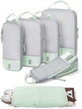 BAGSMART Compression Packing Cubes for Travel Essentials by BAGSMART