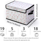 Stackable Clothes Storage Bins with Lids 3 Pack. - Image 2