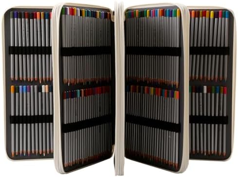 384 Slots Pencil Case, 4-Layer Organizer with Shoulder Strap - Image 3