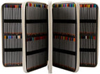 384 Slots Pencil Case, 4-Layer Organizer with Shoulder Strap - Image 3