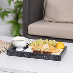 Marble Bathroom Vanity Tray, Blackish Green, 12" x 8" x 1.2" - Image 5