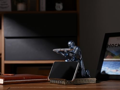 Windbreaker Soldier Knight Pen Holder Personalized Desk Accessory Blue - Image 5