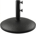 T&Jero 33 lb Round Heavy Duty Prefilled Patio Outdoor Market Umbrella Base Stand Weight for Outdoor, Black by TJero