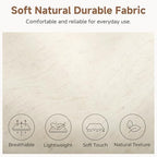 StorageWorks Closet Storage Bins, Beige(NaturWeave Fabric), Extra Large - Image 5