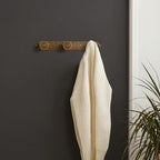 Coat Rack Wall Mounted, Antique Brass Zinc Alloy with 3 Hooks - Image 6