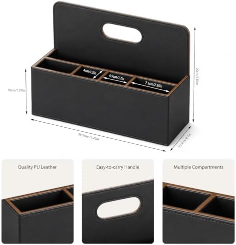Mail Organizer Countertop, Pencil Holder, Office Supplies File Bill Sorter - Image 3