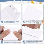 1000 Pcs Money Envelopes for Cash 3.5x6.5in White Coin Envelopes Small Cash Envelopes with Gummed Flaps for Money Saving Challenge Small Item Organizer Coins Tickets Tips Parts Seed Storage - Image 3
