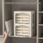 FHSQX 6 Pack Clothes Storage Bins with Metal Frame - Image 3