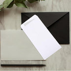 100Pcs Thickened Blank White Paper Envelopes for Business Cash Receipt Storage Tear-resistant Organizer Bags for Mailing Photo Voucher Protection - Image 4