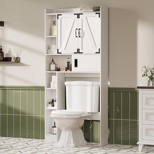 ChooChoo Over The Toilet Storage Cabinet with Sliding Door by ChooChoo