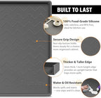 TigeJoy Under Sink Mats for Kitchen Waterproof 28" x 22", Cabinet Liner - Image 3
