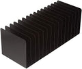 MMF Industries STEELMASTER Desk File Organizer | 15 Compartments | Scratch & Chip-Resistant Finish | Durable Steel Construction | Vertical File Organizer by MMF+Industries