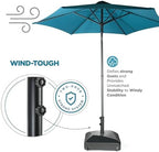 Maple99 Heavy Duty Umbrella Base with Wheels, Fillable Windproof Pole Holder, 125 lbs - Image 4