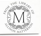 Custom Made Name and Book Stamper for Muslim Families - PSI Pre-Inked Elegant Monogram Customized Home Stamp - Personalized Book Stamp - Ideal for Home, Office, and Gifts - Custom Book Stamper - Image 6