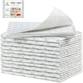 Cooyes 12 PCS Refrigerator Liners, 12" x 24" Non-Slip Fridge Liners Strong Absorbent Washable Non-Adhesive, Refrigerator Shelf Liners and Mats for Shelves, Drawers, Kitchen Cabinets(Gray Slate) by Cooyes