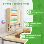 MSJGA Magnetic Food Bag Storage Organizer for Drawer or Refrigerator - Image 2