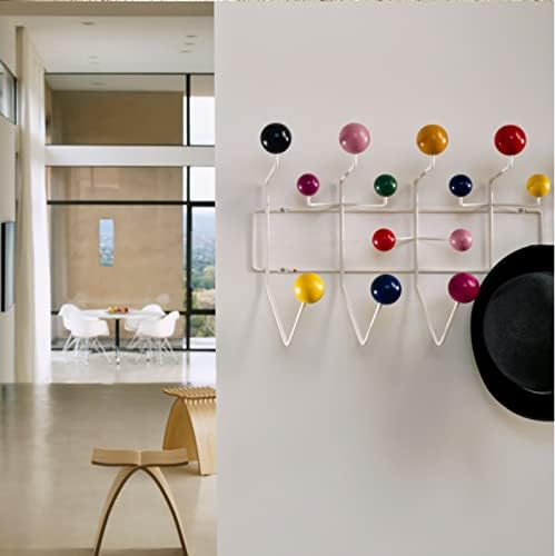 SHISEDECO Classic Mid Century Modern Home Hang it All Coat Rack Multicolor - Image 2
