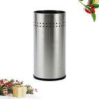 Umbrella Storage Bucket Indoor Umbrella Stand Organizer Stainless Steel Small Holder with Draining for Entryway Home Office Lobby - Image 7
