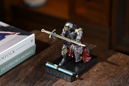 Medieval Templar Vanguard Officer Knight Pen Holder Desk Organizers Iron - Image 5