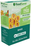 FoodSaver Precut Vacuum Sealer Bags for Airtight Food Storage and Sous Vide Cooking, BPA-Free, 1 Quart, 44 Count by FoodSaver