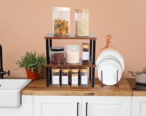 4 Pcs Kitchen Organizer Accessories Set for Cabinet, Deep, 11.8 x 7.9'' - Image 6