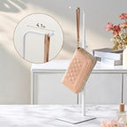 niffgaff 4 Pack Adjustable Purse Holder: Handbag Display Stand, Hanger Rack for Bags, Purses and Wreaths, Tabletop Closet Desk Retail Vendor Display Stand, White - Image 3
