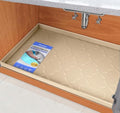 SIKADEER Waterproof Under Sink Mat 22" x 22" Silicone Mat Cabinet Protector by SIKADEER