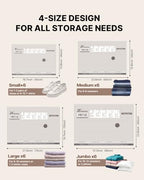VINTAR 24Pack Space Saver Vacuum Storage Bags for Travel with Cordless Pump - Image 2