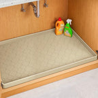 Jin&Bao Under Sink Mat 25" x 19" Waterproof Silicone Cabinet Kitchen Liner by Jin%26Bao