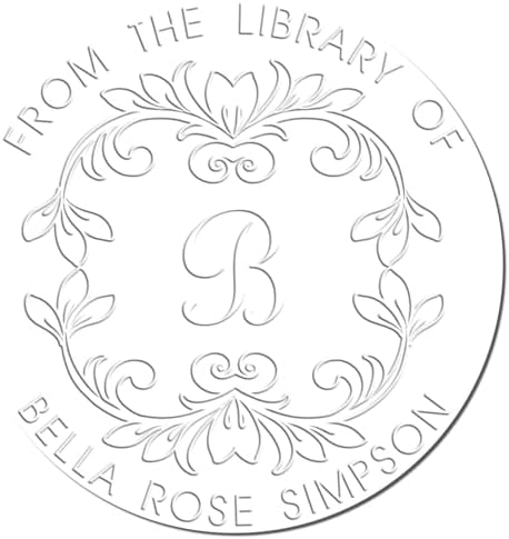 Custom Made Home Book Embossing Stamp - Personalized Desk Beautiful Script Library Embosser for Islamic Event Organizers - Book Embossing Stamp for Home Libraries, Offices, and Special Occasions - Image 4