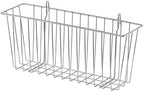 TRINITY EcoStorage 15-Inch Metal Hanging Basket, NSF, Chrome, 2-Pack by TRINITY