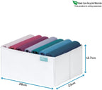 6 Pcs PLIIO Foldable Drawer Organizer, Closet Dresser Drawer Divider, Clothes Storage Box, Storage Bins, Wrinkle-Free Storage Solution for Home and Travel, Wardrobe Organizer and Clothes Folder - Image 5