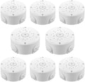 Universial ABS Security Camera Junction Box (8 Pack) by MWRCTV