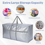 4 Pcs 149 Gallon Extra Large Moving Bags Heavy Duty Storage Bag - Image 4
