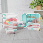 Sterilite Clip Box, Stackable Clear Plastic Bins- Small, 30-Pack - Image 4