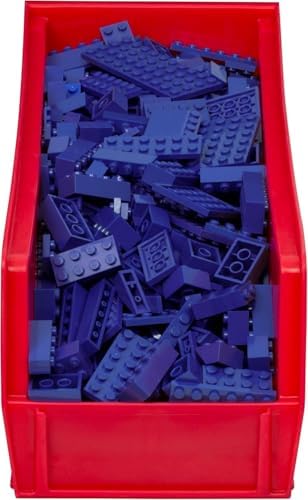 Akro-Mils 30234 AkroBins Plastic Storage Bins, 15"x5"x5", Red, 12-Pack - Image 6