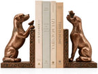 Dog Decorative Bookend for Shelves - Dog Book Ends by Tiejiajing