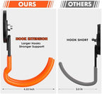 Magnetic Hooks Heavy Duty 4 Pack Storage Garage Magnet Hooks - Image 4