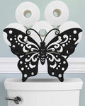 Butterfly Toilet Paper Holder Stand, Funny Decor Toilet Paper Storage by Wigag