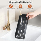 Mystozer Magnetic Spice Rack for Refrigerator Black, 8 Pack - Image 3
