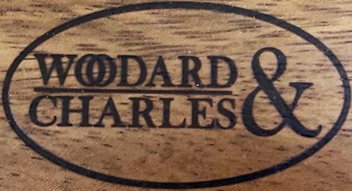 Woodard & Charles Round Lazy Susan Turntable with Stainless Steel Ball Bearing Mechanism (Walnut) - Image 7