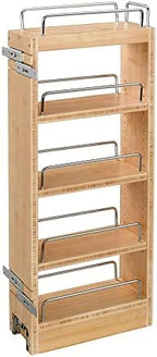 Rev-A-Shelf Pullout Kitchen Cabinet Organizer, Min Cabinet Opening 8.5" W by Rev-A-Shelf
